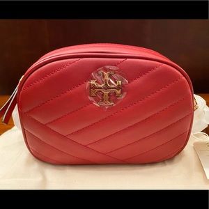Brand New Tory Burch Kira Chevron Camera Bag